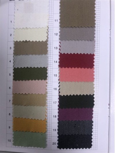 SZ-SMH TR大斜紋 成份：83%滌綸 13%人棉 4%氨綸 克重：215g 45度照